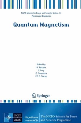 Quantum Magnetism 1st Edition Bernard Barbara Yosef Imry G Sawatzky