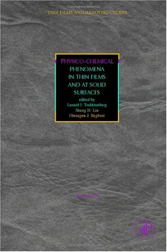 Physicochemical Phenomena In Thin Films And At Solid Surfaces 1st Edition Leonid I Trakhtenberg