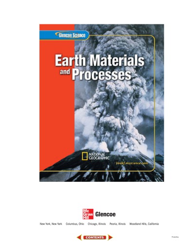 Glencoe Science Earths Materials And Processes Student Edition 2nd Edition Glencoe Mcgrawhill