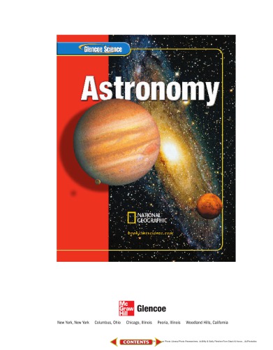 Glencoe Science Astronomy Student Edition 2nd Edition Glencoe Mcgrawhill