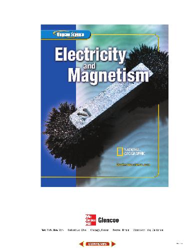 Science Module N Electricity And Magnetism 2nd Edition Glencoe Mcgrawhill