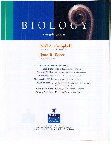 Biology 7th Edition Campbell