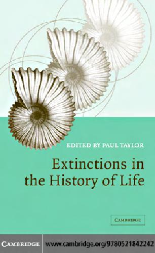 Extinctions In The History Of Life 2004 Paul D Taylor Ed