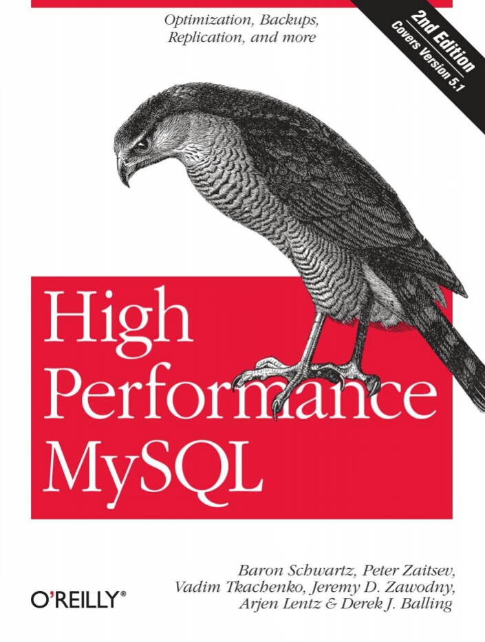 High Performance Mysql 2nd Edition Baron Schwartz Peter Zaitsev Vadim Tkachenko Jeremy D Zawodny Arjen Lentz Derek J Balling