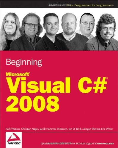 Beginning Microsoft Visual C Sharp Karli Watson Christian Nagel
