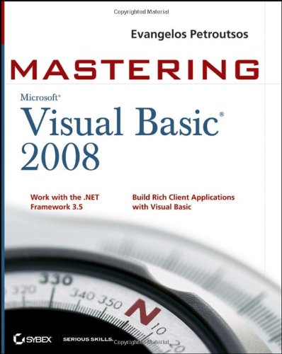 Mastering Microsoft Visual Basic 2008 Pappas Or Evangelos Petroutsos