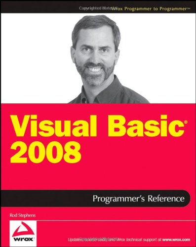 Visual Basic 2008 Programmers Reference Original Rod Stephens