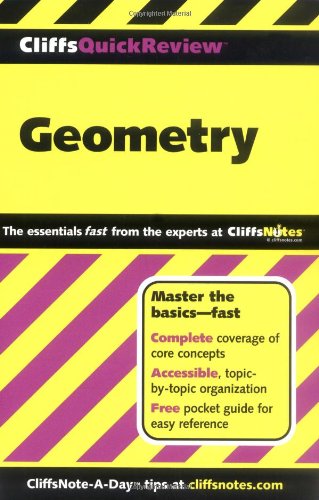 Geometry Cliffs Quick Review 2nd Edward Kohn