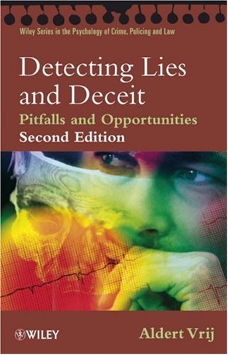 Detecting Lies And Deceit Pitfalls And Opportunities 2nd Edition Aldert Vrij