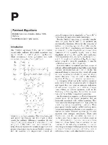 Encyclopedia Of Mathematical Physics Ps Francoise Naber