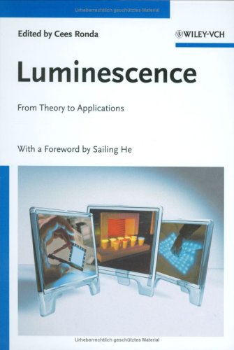 Luminescence From Theory To Applications Ronda Cees Ed
