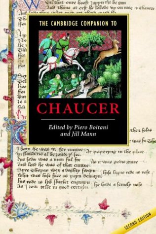 The Cambridge Companion To Chaucer 2nd Edition Piero Boitani