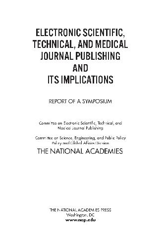Electronic Scientific Technical Medical Journal Publishing Technical