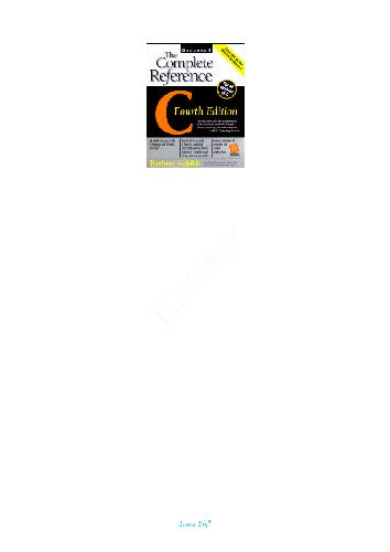C The Complete Reference Herbert Schildt
