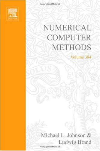 Numerical Computer Methods Part E 1st Edition Michael L Johnson