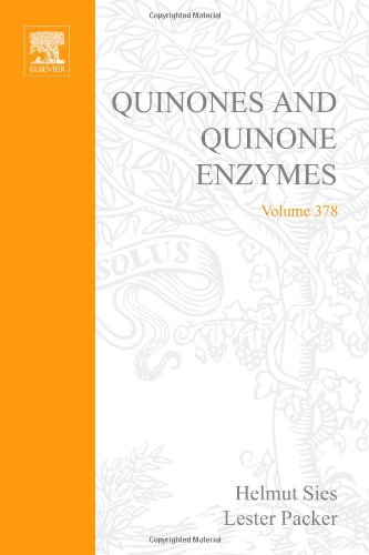 Quinones And Quinone Enzymes Part A 1st Edition Helmut Sies Lester Packer