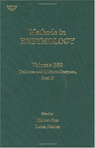 Quinones And Quinone Enzymes Part B 1st Edition Sies Helmut Ed