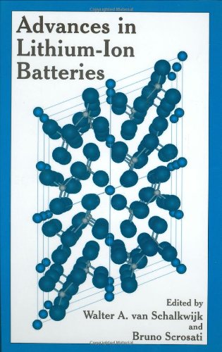 Advances In Lithiumion Batteries 1st Edition Walter Van Schalkwijk