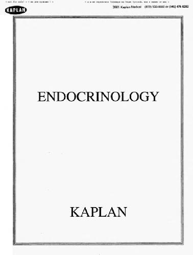 Kaplan Usmle Step 2 Endocrinology 2001