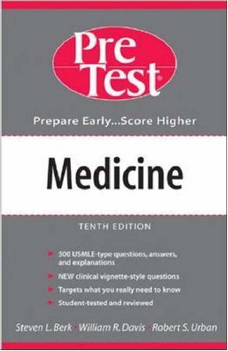 Pretest Self Assessment And Review Medicine 10th Edition Steven L Berk