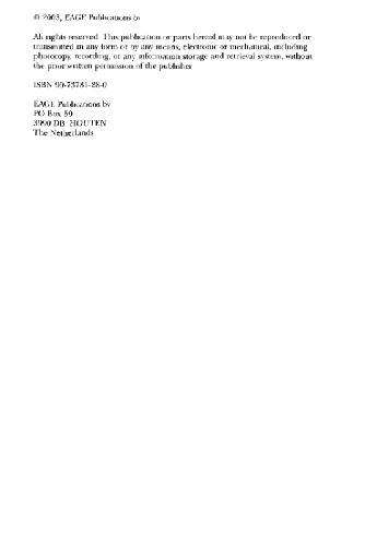 Velocities Timeimaging And Depthimaging Principles And Methods60 Robein E