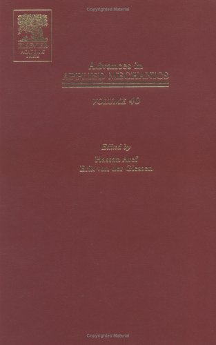 Advances In Applied Mechanics Vol 40 1st Erik Van Der Giessen