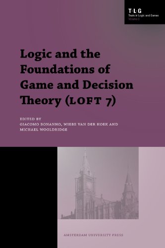 Logic And The Foundations Of Game And Decision Theory Loft 7 Giacomo Bonanno