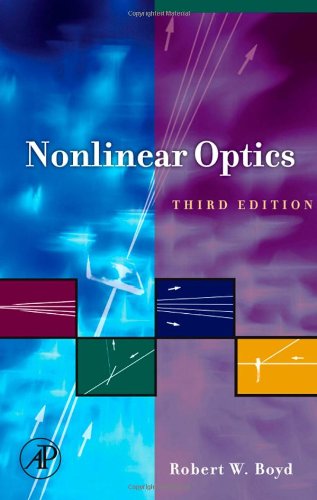 Nonlinear Optics 3rd Edition Robert W Boyd