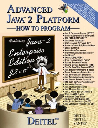 Advanced Java 2 Platform How To Program Harvey M Deitel Paul J Deitel