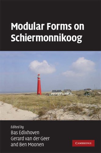 Modular Forms On Schiermonnikoog 1st Edition Bas Edixhoven Gerard Van Der Geer