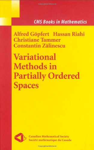 Variational Methods In Partially Ordered Spaces 1st Edition Alfred Gpfert