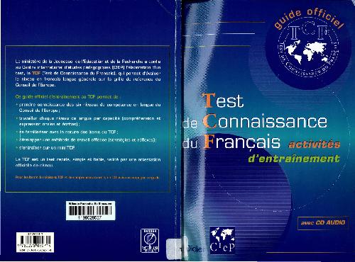 Test De Connaissance Du Francais Activites Dentrainement Dupleix Dorothee