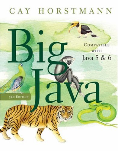 Big Java 3rd Edition Cay S Horstmann