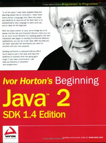 Beginning Java 2 Sdk 14 Edition 14th Edition Ivor Horton