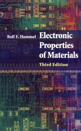 Electronic Properties Of Materials 3rd Rolf E Hummel