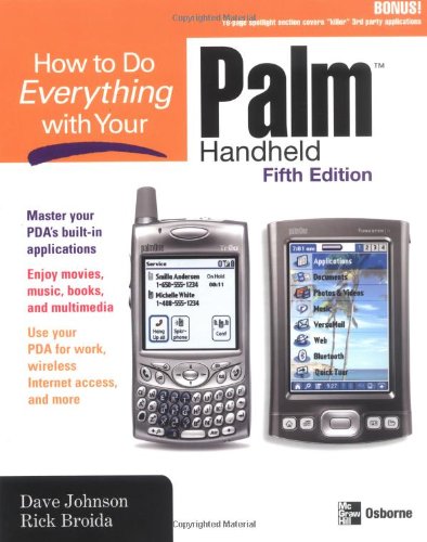 How To Do Everything With Your Palm Handheld 5th Edition Dave Johnson