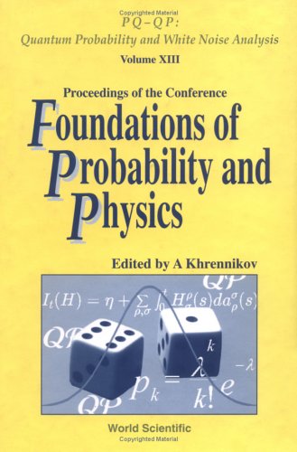 Foundations Of Probability And Physics 1st A Khrennikov A Khrennikov