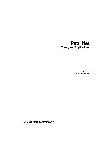 Petri Net Theory And Applications Vedran Kordic