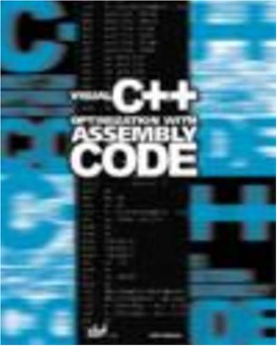 Visual C Optimization With Assembly Code Yury Magda