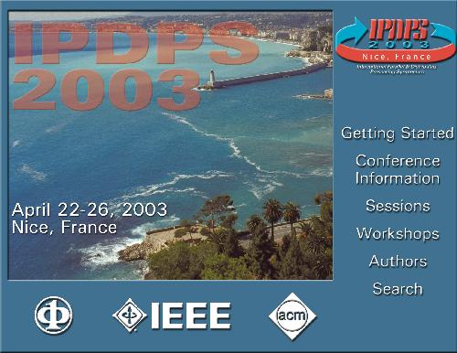 International Parallel And Distributed Processing Symposium Ipdps 2003 Proceedings April 2226 2003 Nice France Illustrated Edition France Ipdps Conference 2003 Nice