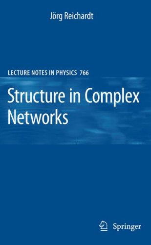 Structure In Complex Networks 1st Edition J Reichardt Auth