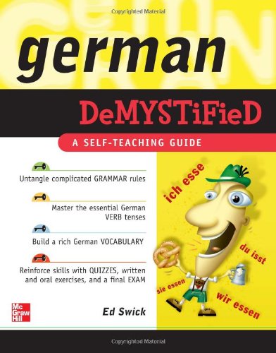 демистифицированный немецкий German Demystified 1st Edition Ed Swick