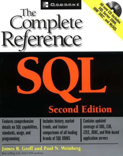 Sql The Complete Reference Second Edition 2nd James Groff Paul Weinberg