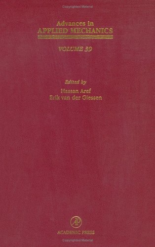 Advances In Applied Mechanics Vol 39 1st Erik Van Der Giessen