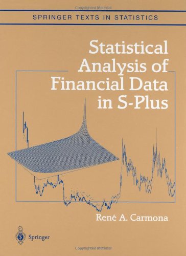 Statistical Analysis Of Financial Data In Splus 1st Edition Rene A Carmona