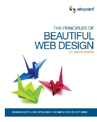 The Principles Of Beautiful Web Design Jason Beaird