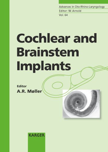 Cochlear And Brainstem Implants 1st Edition Aage R Mller