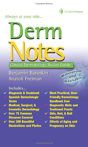 Derm Notes Dermatology Clinical Pocket Guide 1st Edition Jim E Riviere