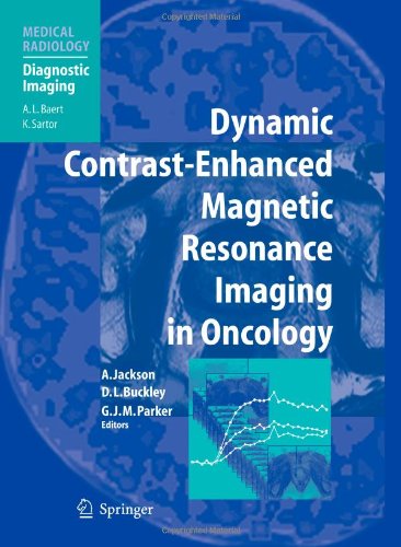 Dynamic Contrastenhanced Magnetic Resonance Imaging In Oncology 1st Edition Alan Jackson