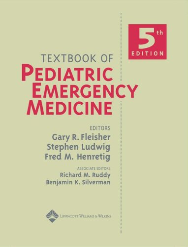 Textbook Of Pediatric Emergency Medicine Fifth Gary R Fleisher